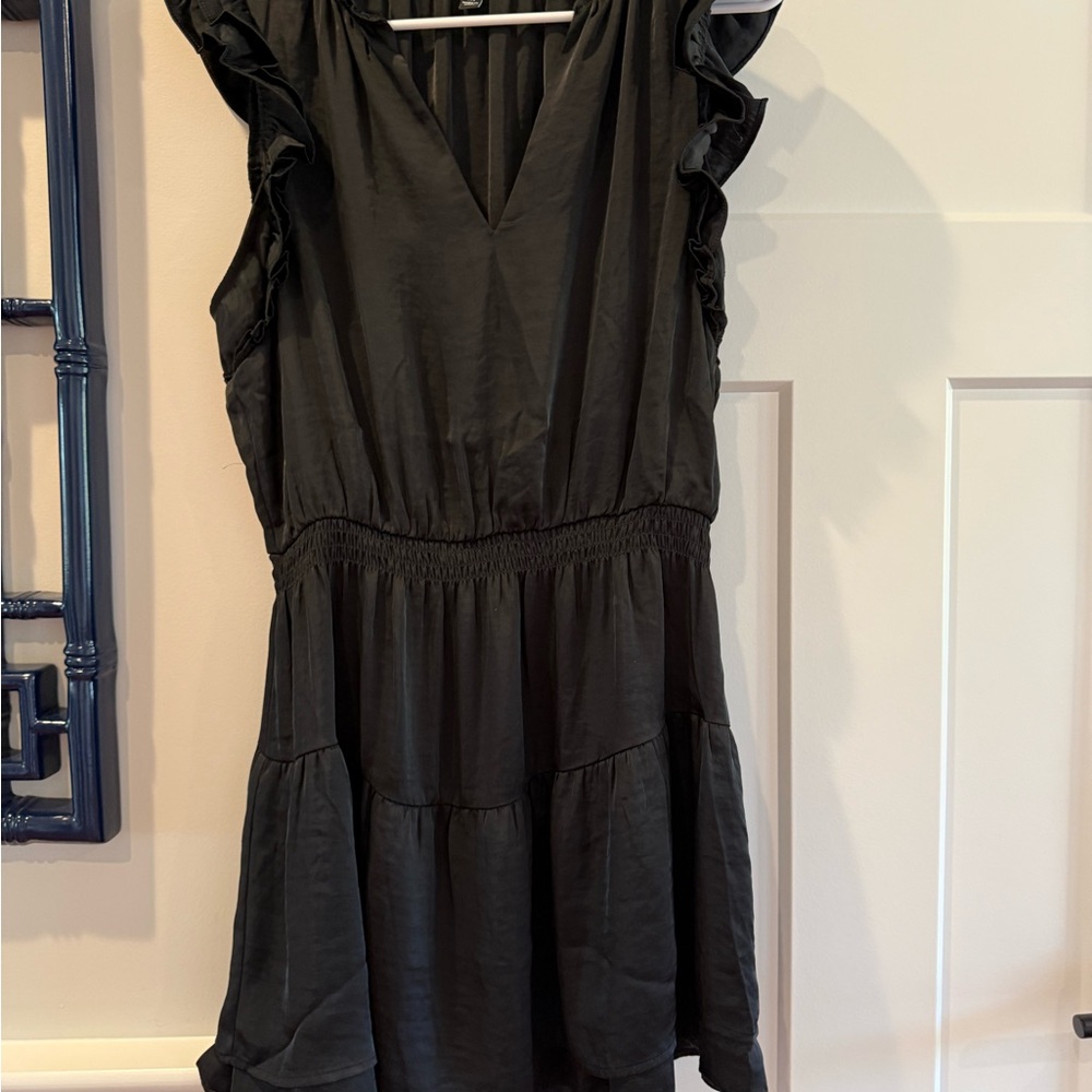 Steve Madden Black Sleeveless V-Neck Sundress- Worn ONCE, Washable 🙌